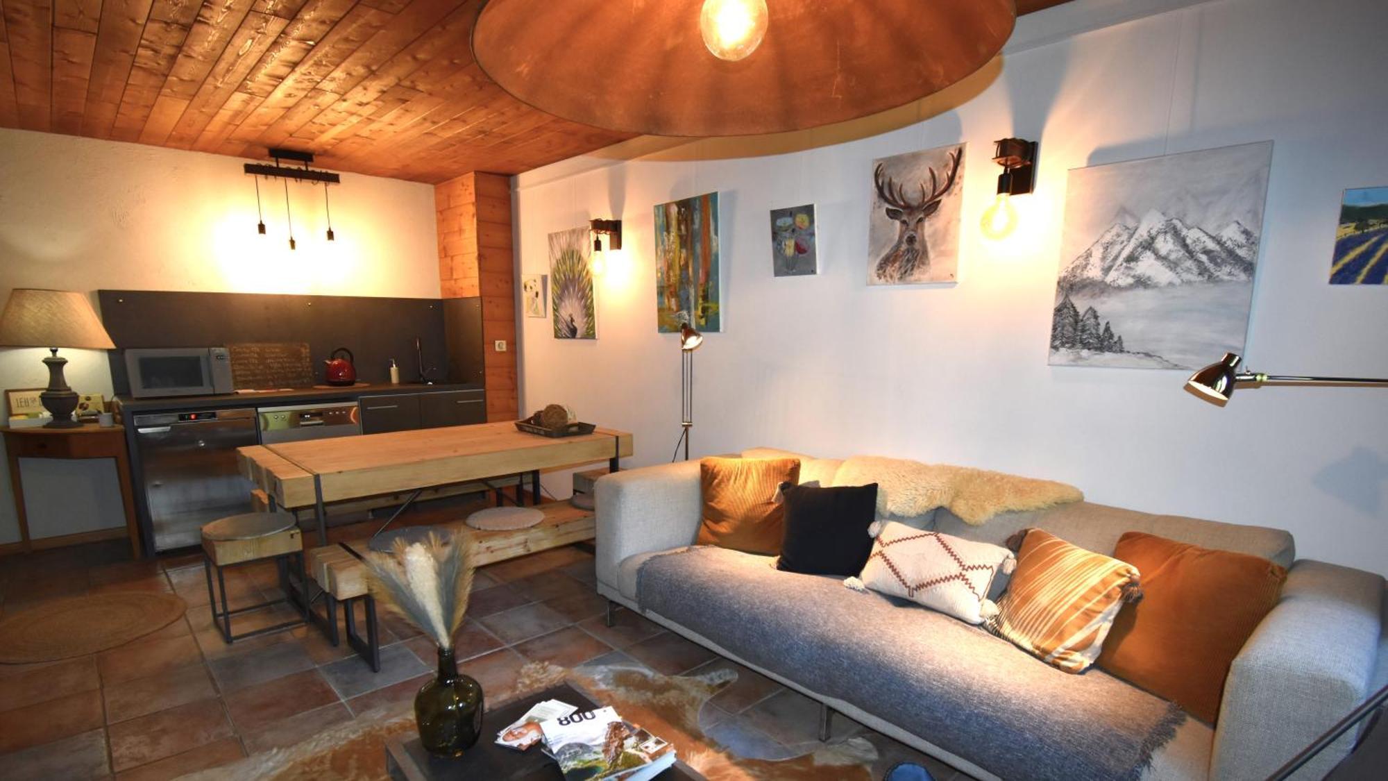 Bed and Breakfast La Clé des Bois Le Bourg-dʼOisans Esterno foto