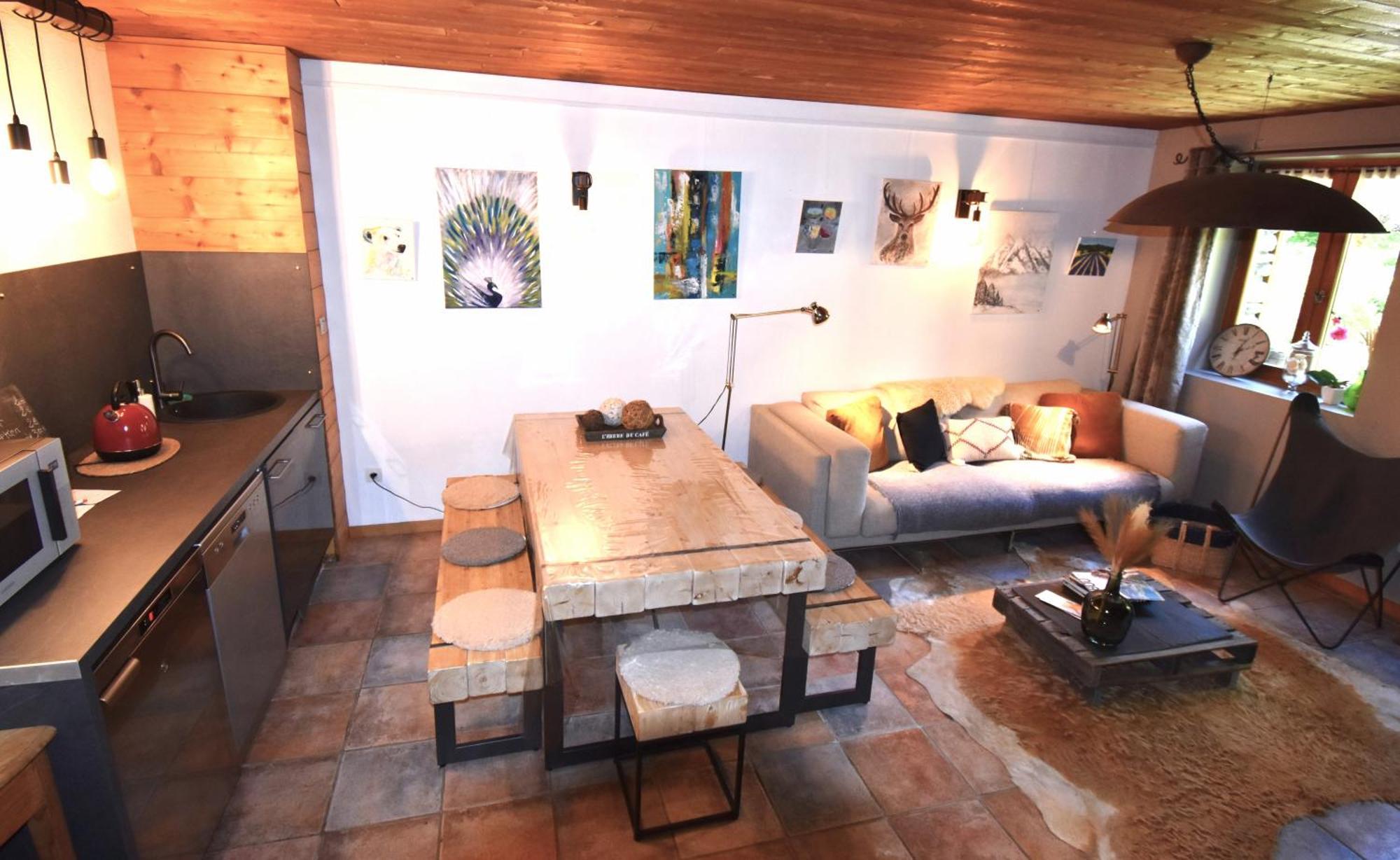 Bed and Breakfast La Clé des Bois Le Bourg-dʼOisans Esterno foto